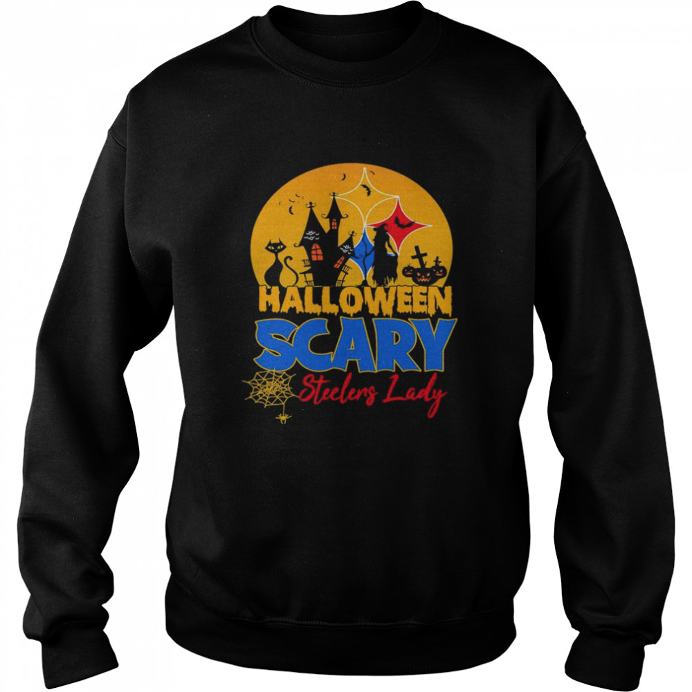 Pitbull Steeler Halloween Scary Steelers Lady 2021 Shirt 3 » Cool Gifts for You - Mfamilygift Pitbull Steeler Halloween Scary Steelers Lady 2021 Shirt 3