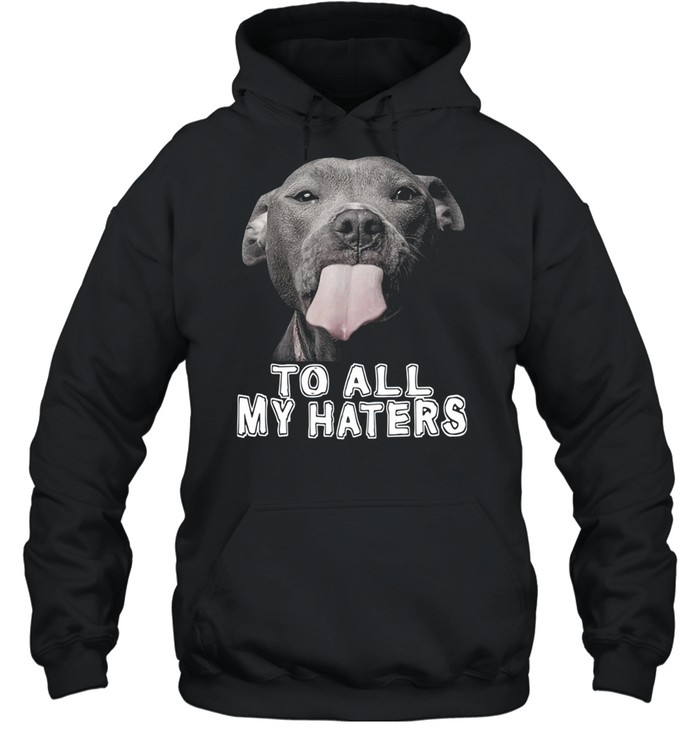 Pitbull To All My Haters Pitbull Dog Lover Shirt 4 » Cool Gifts for You - Mfamilygift Pitbull To All My Haters Pitbull Dog Lover Shirt 4