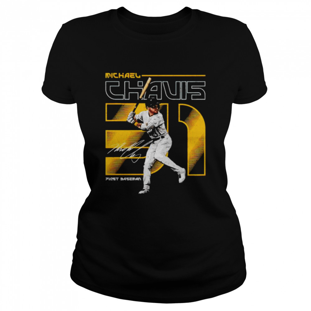 Pittsburgh Pirates Michael Chavis First Baseman Shirt 1 » Cool Gifts for You - Mfamilygift Pittsburgh Pirates Michael Chavis First Baseman Shirt 1