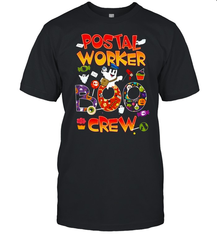 Postal Worker Boo Crew Halloween Shirt Postal Worker Boo Crew Halloween Shirt
