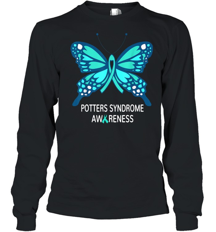 Potters Syndrome Awareness Butterfly Shirt 2 » Cool Gifts for You - Mfamilygift Potters Syndrome Awareness Butterfly Shirt 2
