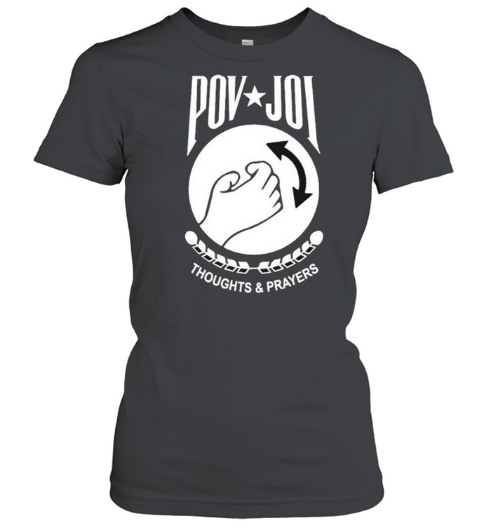 Pov Joi Thoughts And Prayers Fallen Hero Bimbo Store Shirt 1 » Cool Gifts for You - Mfamilygift Pov Joi Thoughts And Prayers Fallen Hero Bimbo Store Shirt 1