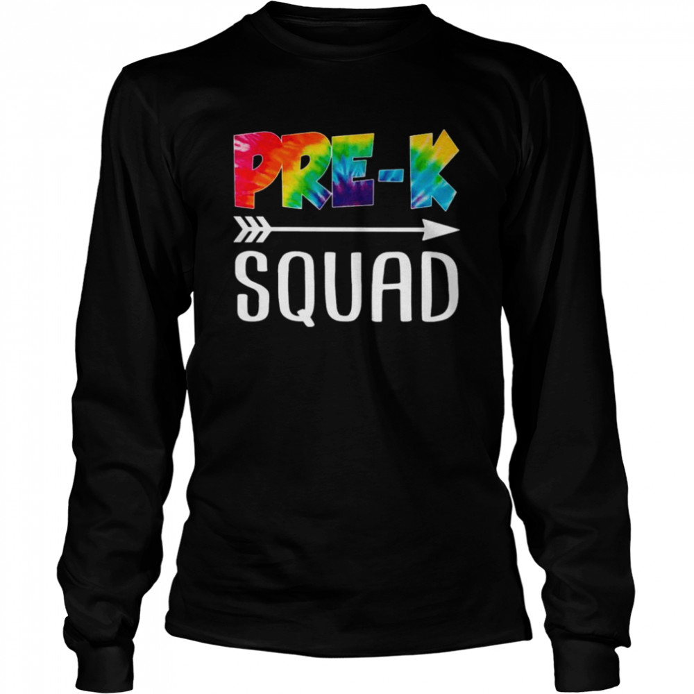 Pre K Squad Tie Dye Style Rainbow Shirt 2 » Cool Gifts for You - Mfamilygift Pre K Squad Tie Dye Style Rainbow Shirt 2