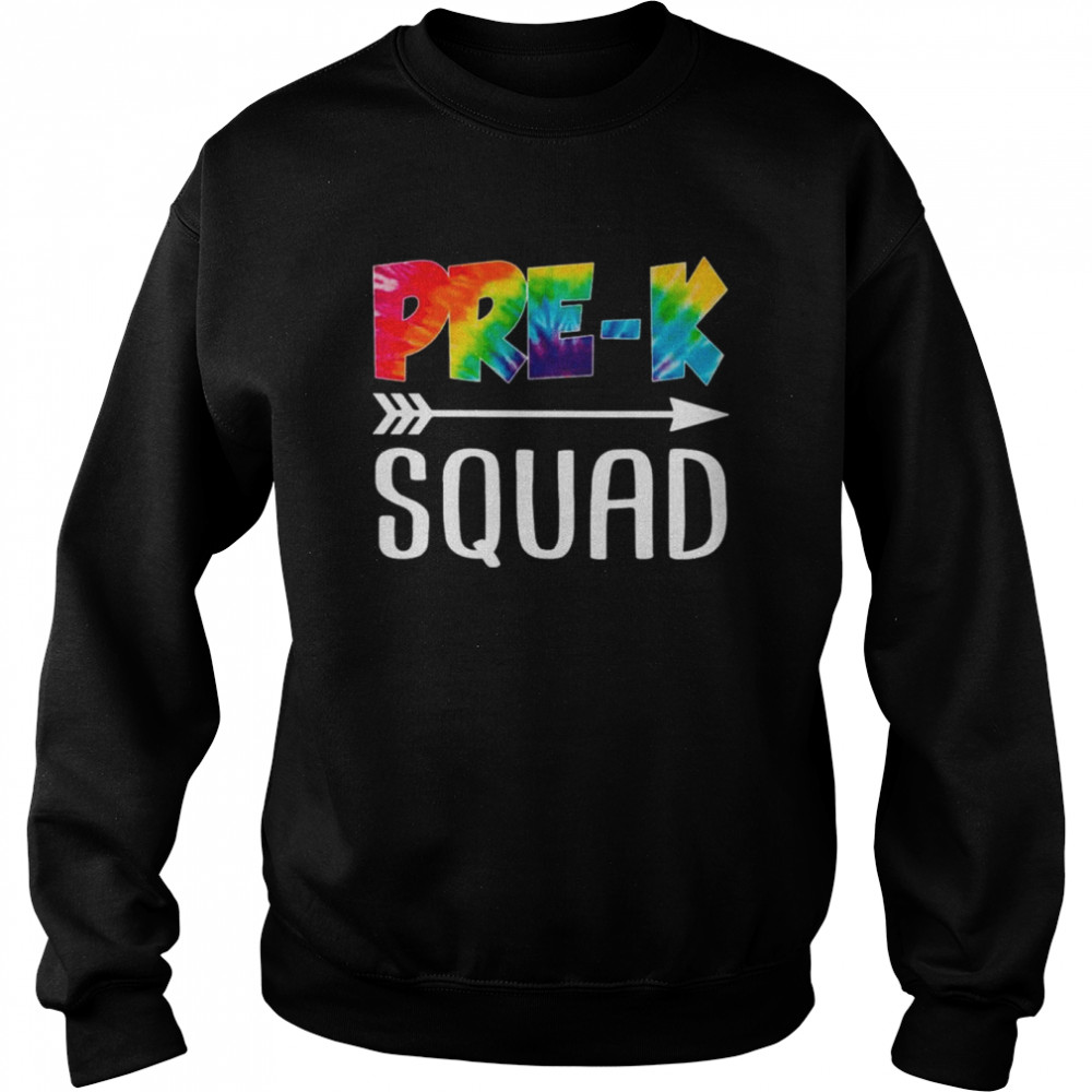 Pre K Squad Tie Dye Style Rainbow Shirt 3 » Cool Gifts for You - Mfamilygift Pre K Squad Tie Dye Style Rainbow Shirt 3