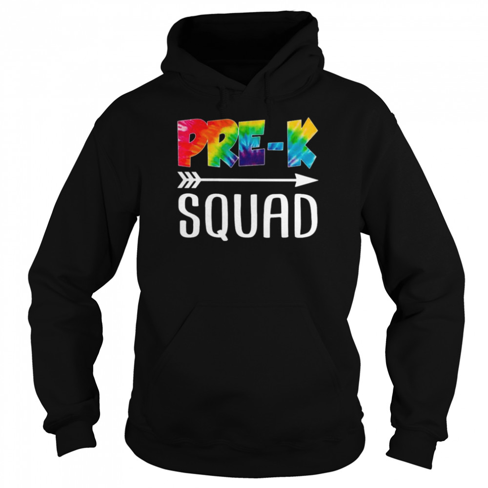 Pre K Squad Tie Dye Style Rainbow Shirt 4 » Cool Gifts for You - Mfamilygift Pre K Squad Tie Dye Style Rainbow Shirt 4