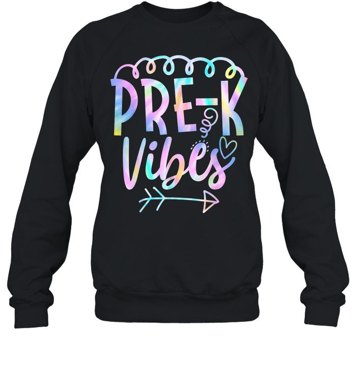 Prek Vibes Back To School Tie Dye Teacher Student Shirt 3 » Cool Gifts for You - Mfamilygift Prek Vibes Back To School Tie Dye Teacher Student Shirt 3