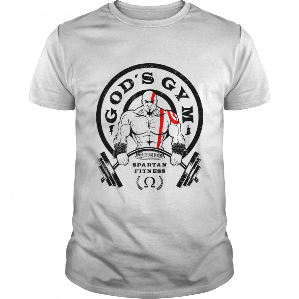 Premium God’S Gym Spartan Fitness Shirt