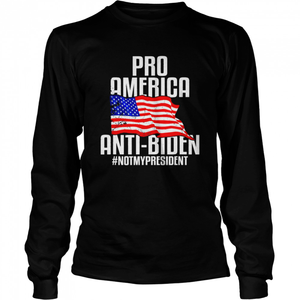 Pro America Anti Biden Notmypresident Impeach Joe Biden Shirt 2 » Cool Gifts for You - Mfamilygift Pro America Anti Biden Notmypresident Impeach Joe Biden Shirt 2