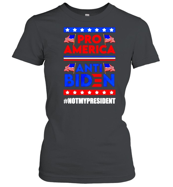 Pro American Anti Biden Not My President Shirt 1 » Cool Gifts for You - Mfamilygift Pro American Anti Biden Not My President Shirt 1