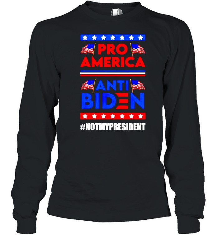 Pro American Anti Biden Not My President Shirt 2 » Cool Gifts for You - Mfamilygift Pro American Anti Biden Not My President Shirt 2