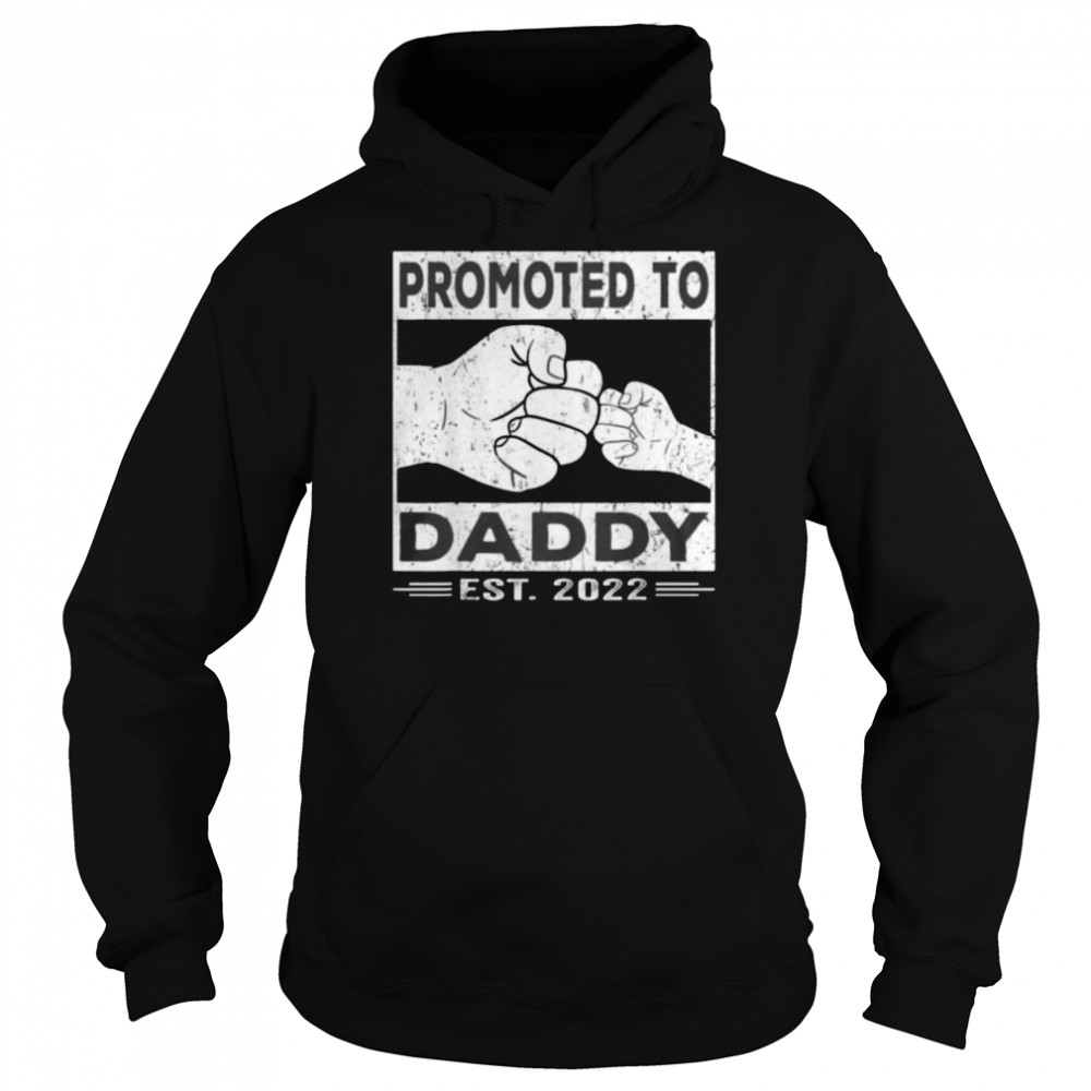 Promoted To Daddy Est 2022 First Time Dad Shirt 4 » Cool Gifts for You - Mfamilygift Promoted To Daddy Est 2022 First Time Dad Shirt 4