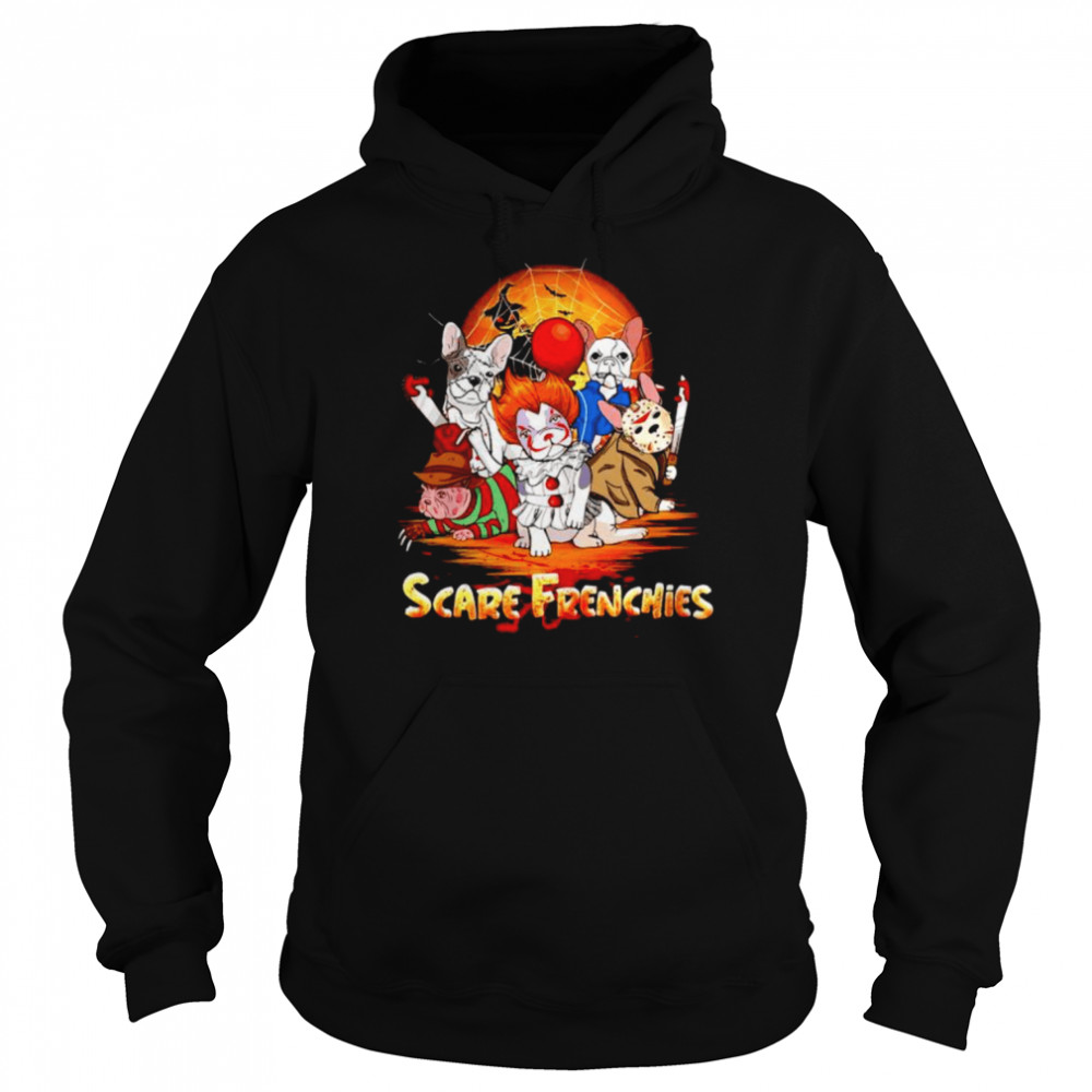 Scare Frenchies Mashup Horror Halloween Shirt 4 » Cool Gifts for You - Mfamilygift Scare Frenchies Mashup Horror Halloween Shirt 4
