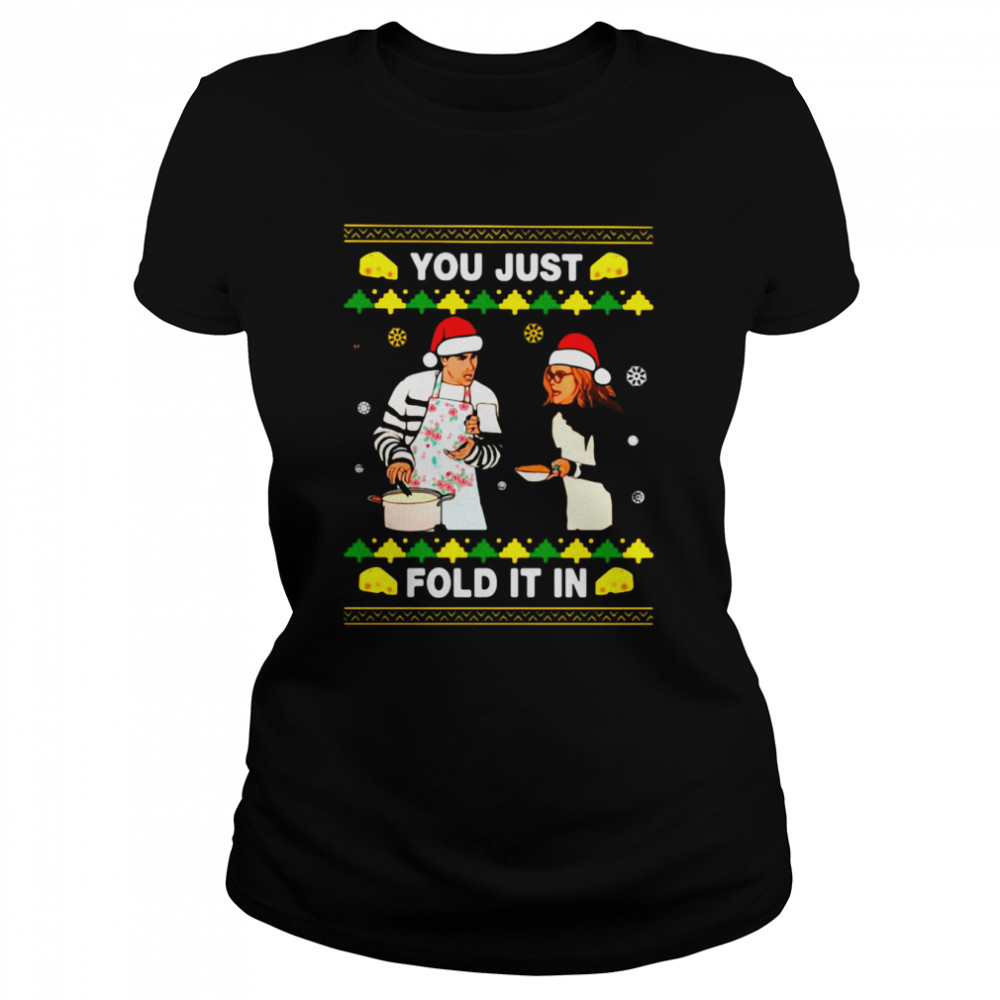 Schitt’S Creek You Just Fold It In Christmas Sweater Crewneck Shirt 1 » Cool Gifts for You - Mfamilygift Schitt’S Creek You Just Fold It In Christmas Sweater Crewneck Shirt 1