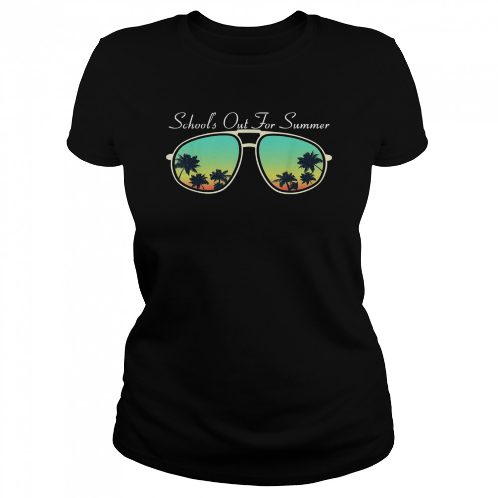 Schools Out For Summer Vacation Break Palm Tree Sunglasses Shirt 1 » Cool Gifts for You - Mfamilygift Schools Out For Summer Vacation Break Palm Tree Sunglasses Shirt 1
