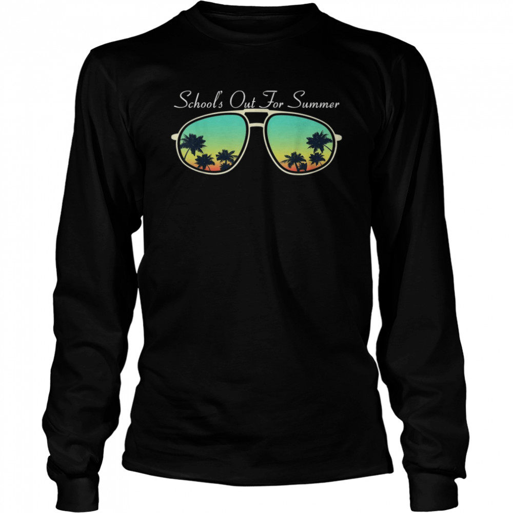 Schools Out For Summer Vacation Break Palm Tree Sunglasses Shirt 2 » Cool Gifts for You - Mfamilygift Schools Out For Summer Vacation Break Palm Tree Sunglasses Shirt 2