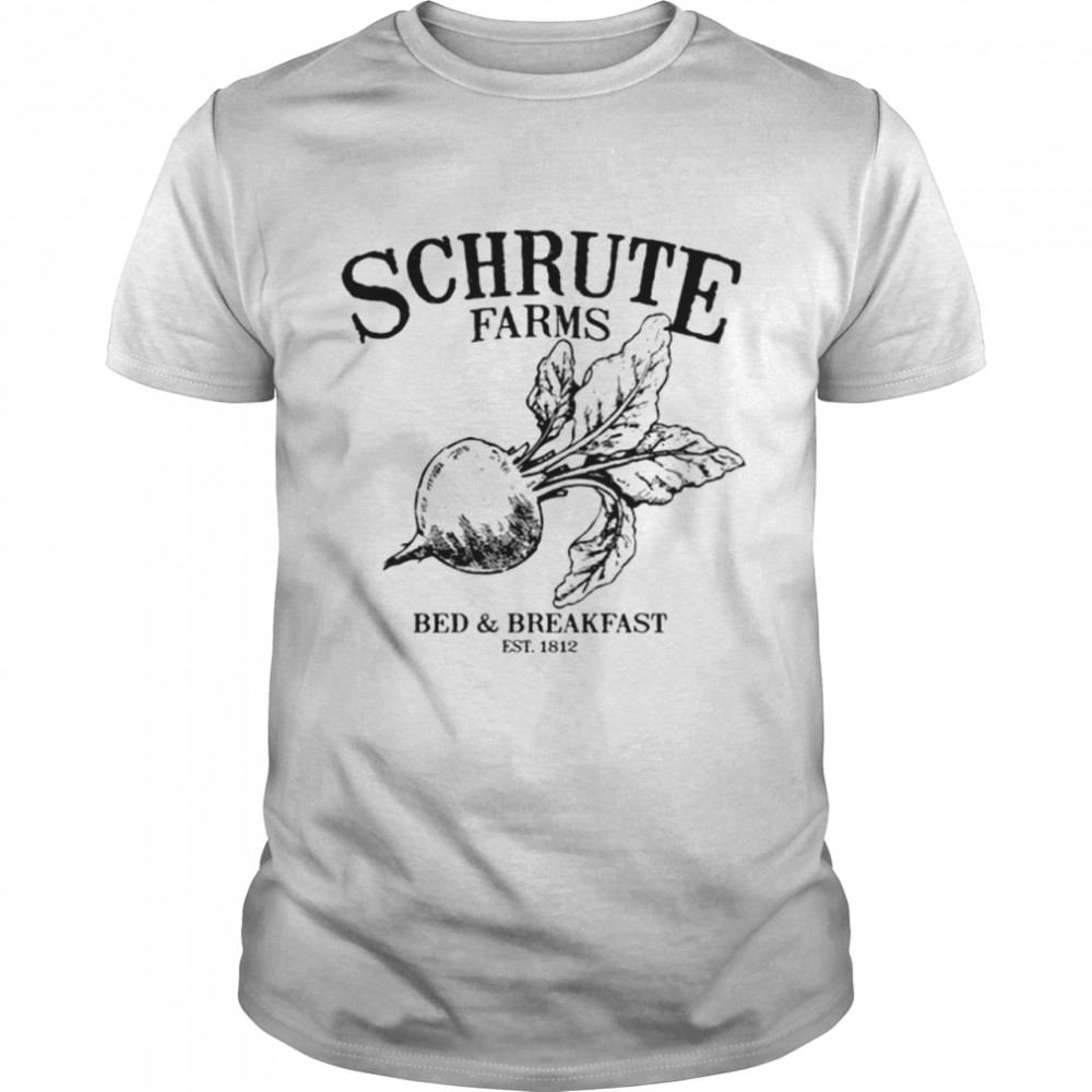 Schrute Farms Bed Breakfast Est 1812 Shirt Schrute Farms Bed Breakfast Est 1812 Shirt