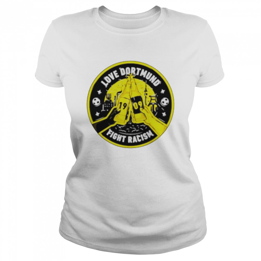 Schwatzgelb Love Dortmund Fight Racism Shirt 1 » Cool Gifts for You - Mfamilygift Schwatzgelb Love Dortmund Fight Racism Shirt 1