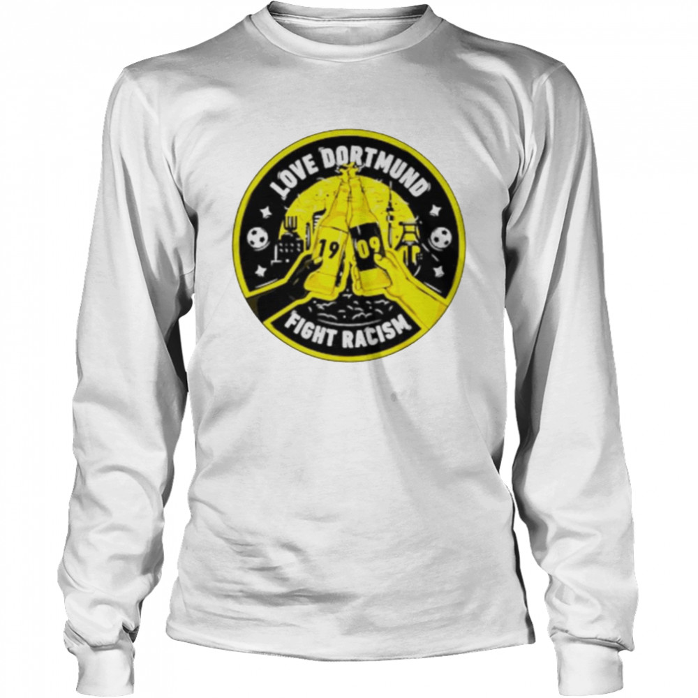 Schwatzgelb Love Dortmund Fight Racism Shirt 2 » Cool Gifts for You - Mfamilygift Schwatzgelb Love Dortmund Fight Racism Shirt 2
