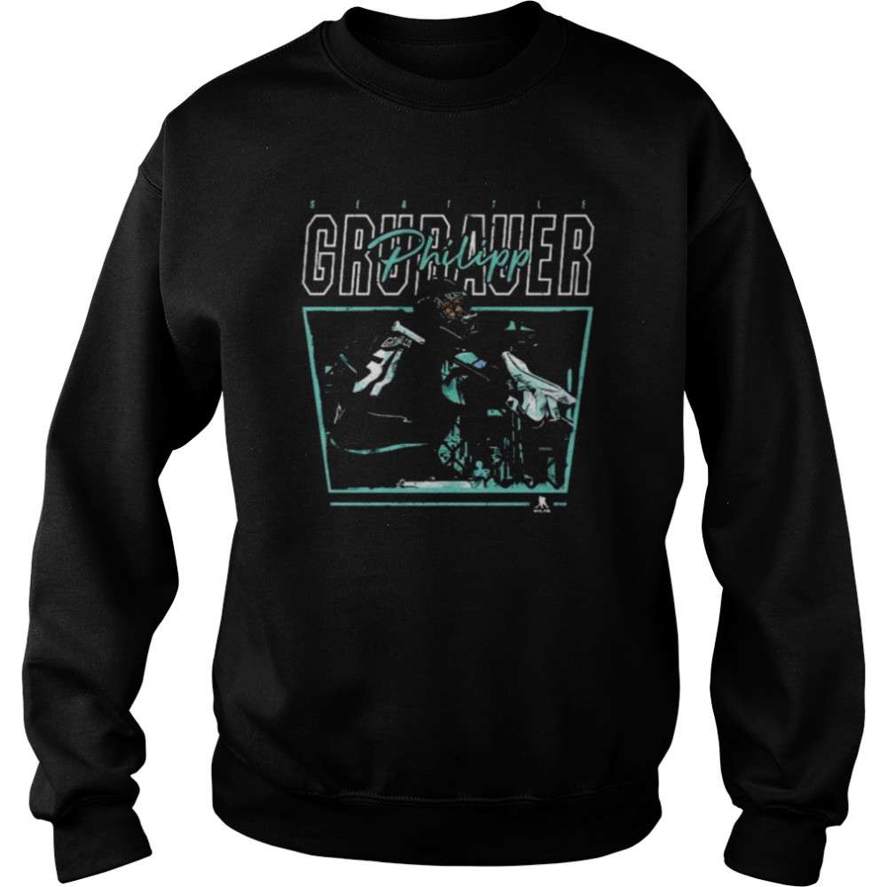 Seattle Kraken Philipp Grubauer Seattle Cage Shirt 3 » Cool Gifts for You - Mfamilygift Seattle Kraken Philipp Grubauer Seattle Cage Shirt 3