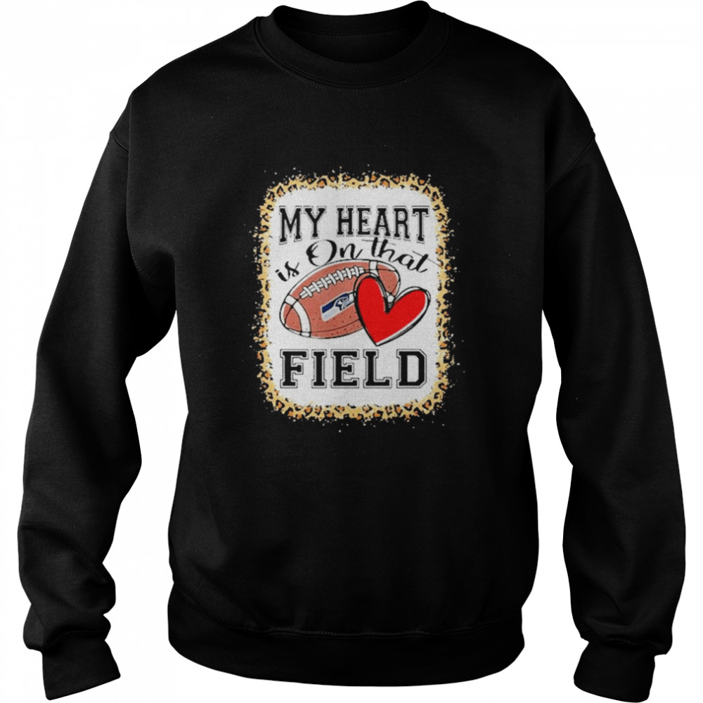 Seattle Seahawks Bleached My Heart Is On That Field Football Mom Leopard Shirt 3 » Cool Gifts for You - Mfamilygift Seattle Seahawks Bleached My Heart Is On That Field Football Mom Leopard Shirt 3