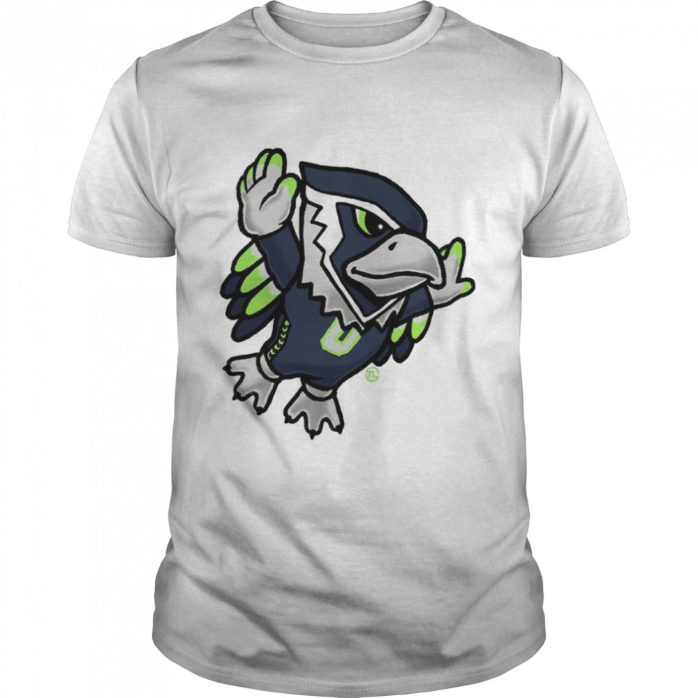 Seattle Seahawks Mascot Chibi Shirt