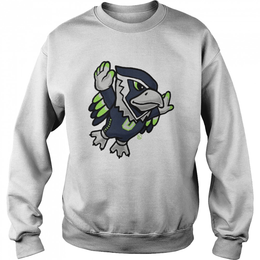 Seattle Seahawks Mascot Chibi Shirt 3 » Cool Gifts for You - Mfamilygift Seattle Seahawks Mascot Chibi Shirt 3