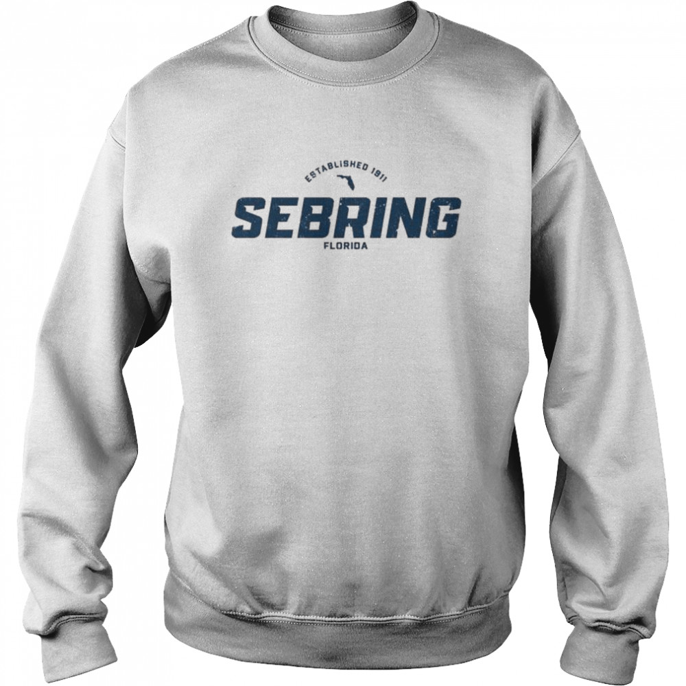 Sebring Florida Fl Vintage Athletic Navy Sports Logo Shirt 3 » Cool Gifts for You - Mfamilygift Sebring Florida Fl Vintage Athletic Navy Sports Logo Shirt 3