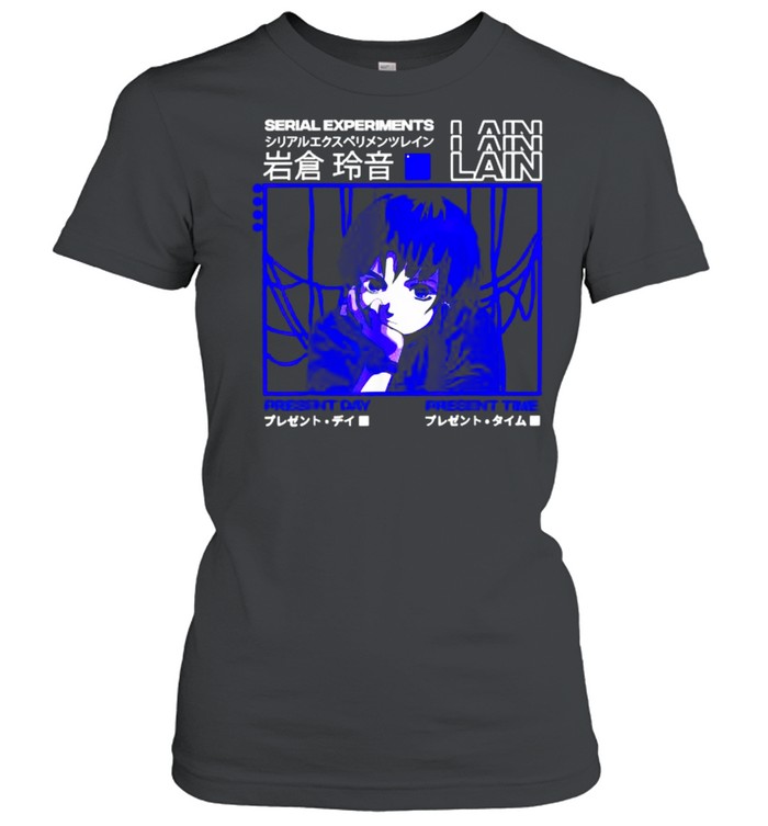 Serial Experiments Lain Darker Present Day Present Time T-Shirt 1 » Cool Gifts for You - Mfamilygift Serial Experiments Lain Darker Present Day Present Time T-Shirt 1