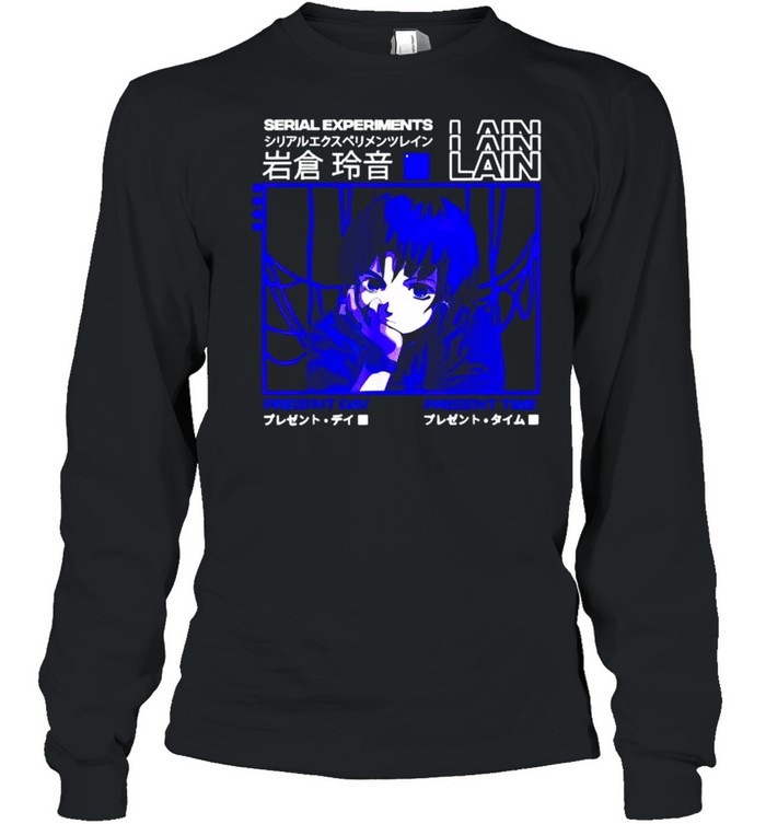 Serial Experiments Lain Darker Present Day Present Time T-Shirt 2 » Cool Gifts for You - Mfamilygift Serial Experiments Lain Darker Present Day Present Time T-Shirt 2