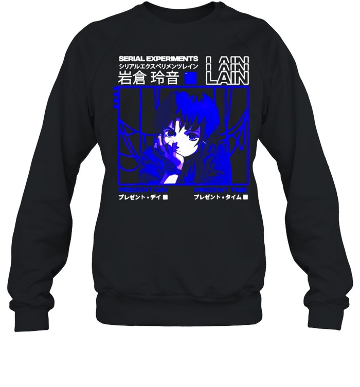 Serial Experiments Lain Darker Present Day Present Time T-Shirt 3 » Cool Gifts for You - Mfamilygift Serial Experiments Lain Darker Present Day Present Time T-Shirt 3