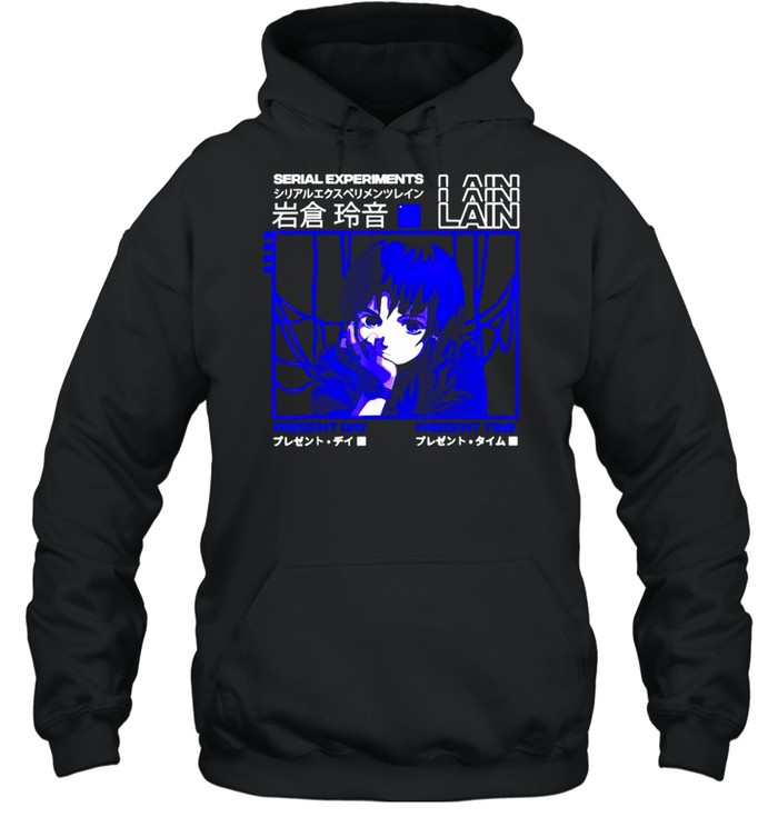 Serial Experiments Lain Darker Present Day Present Time T-Shirt 4 » Cool Gifts for You - Mfamilygift Serial Experiments Lain Darker Present Day Present Time T-Shirt 4