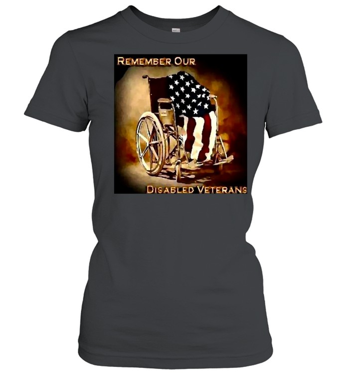 Servicemen Remember Your Disabled Veterans T-Shirt 1 » Cool Gifts for You - Mfamilygift Servicemen Remember Your Disabled Veterans T-Shirt 1
