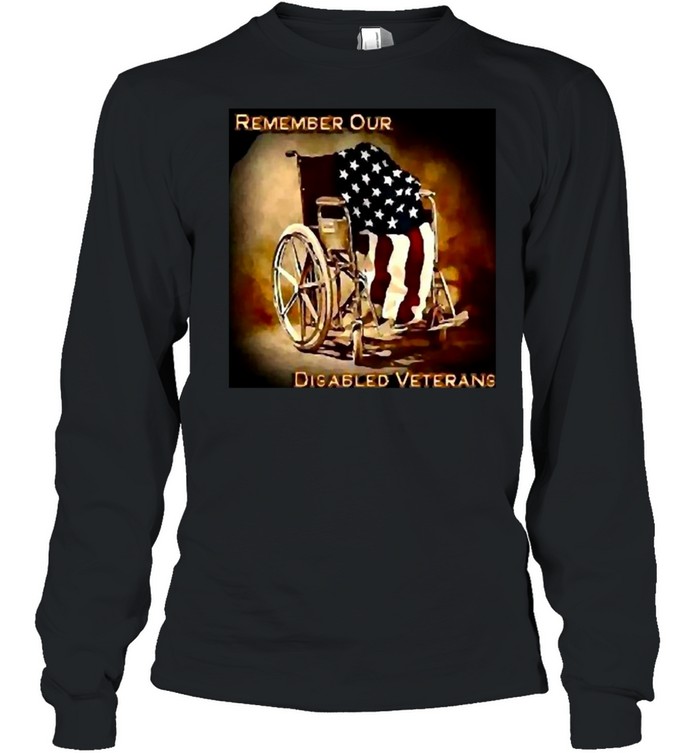 Servicemen Remember Your Disabled Veterans T-Shirt 2 » Cool Gifts for You - Mfamilygift Servicemen Remember Your Disabled Veterans T-Shirt 2
