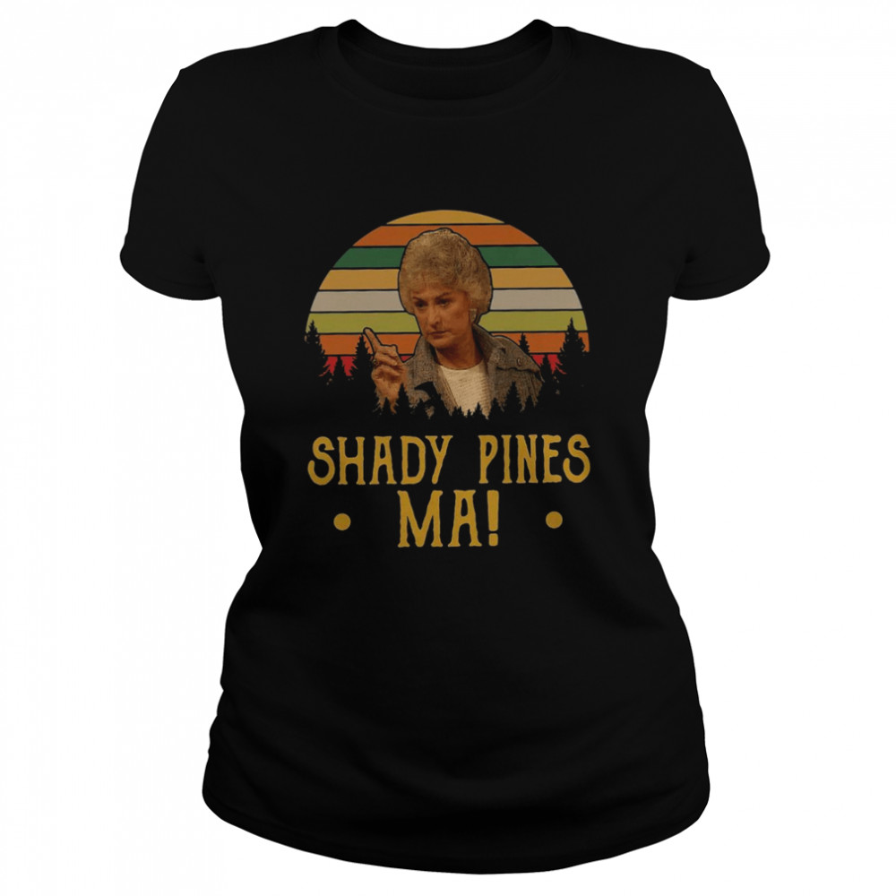 Shady Pines Ma 2021 Vintage T-Shirt 1 » Cool Gifts for You - Mfamilygift Shady Pines Ma 2021 Vintage T-Shirt 1