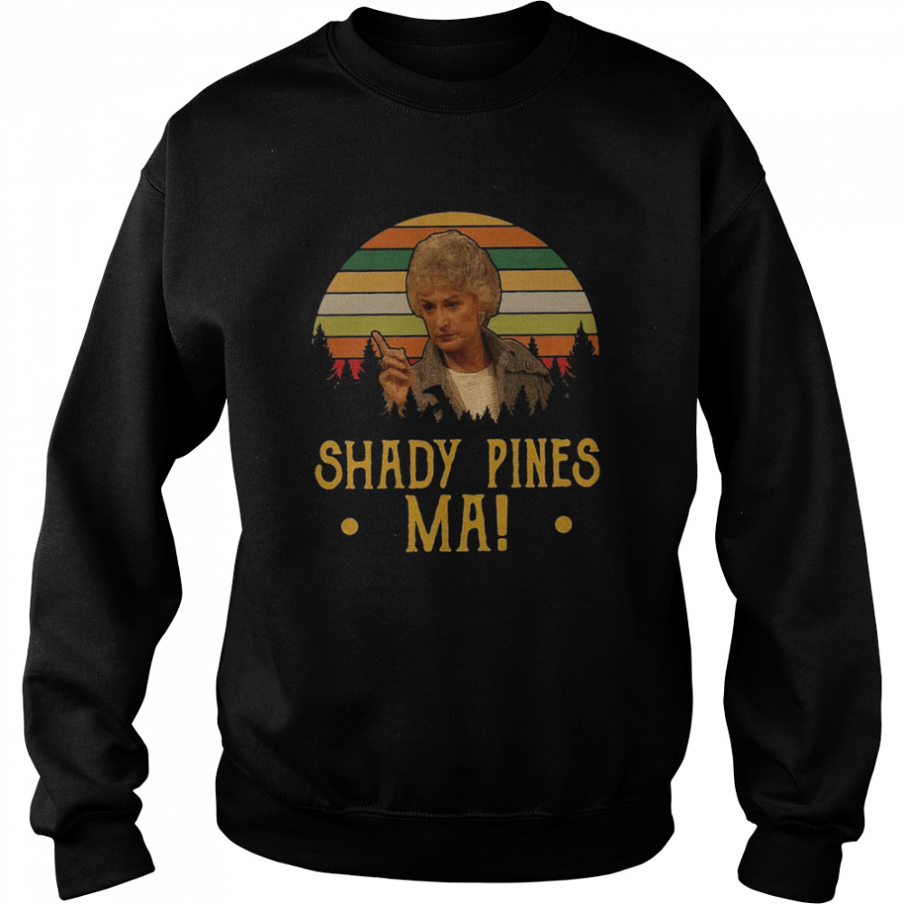 Shady Pines Ma 2021 Vintage T-Shirt 3 » Cool Gifts for You - Mfamilygift Shady Pines Ma 2021 Vintage T-Shirt 3