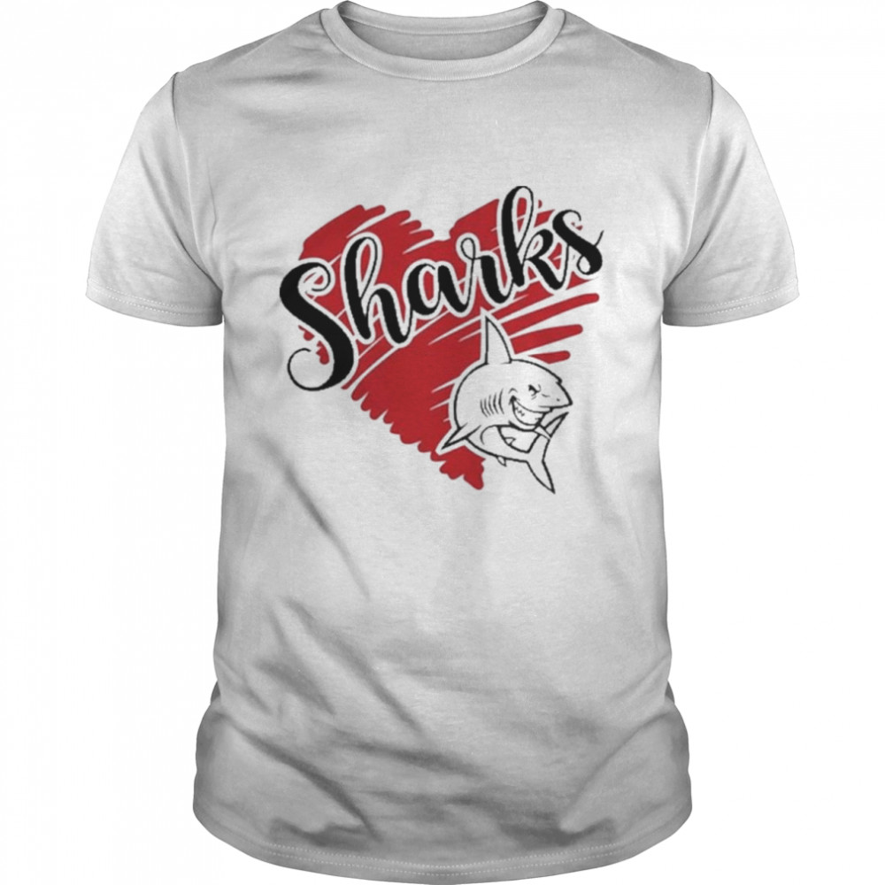 Sharks Football Soccer Baseball Volleyball Shirt Sharks Football Soccer Baseball Volleyball Shirt