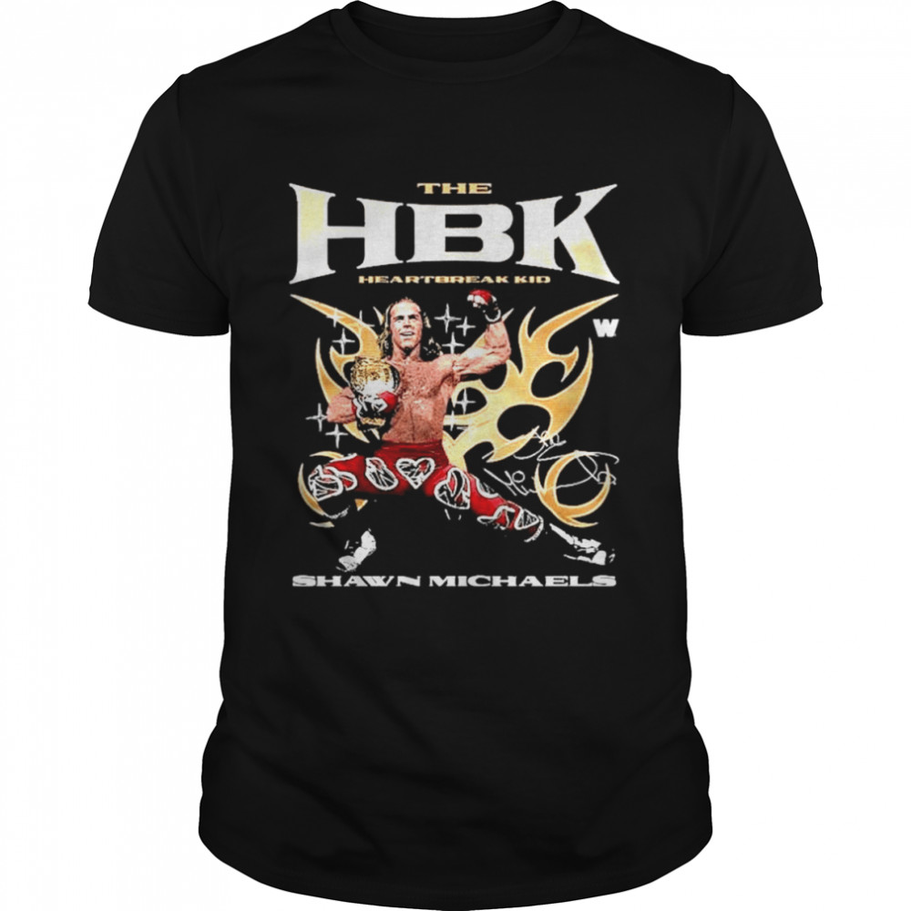 Shawn Michaels Hbk Flex Shirt Shawn Michaels Hbk Flex Shirt