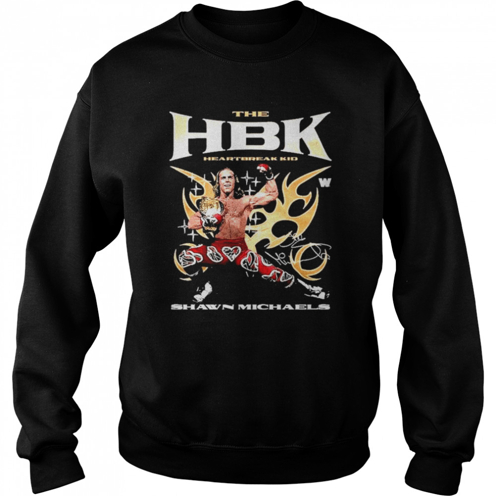 Shawn Michaels Hbk Flex Shirt 3 » Cool Gifts for You - Mfamilygift Shawn Michaels Hbk Flex Shirt 3