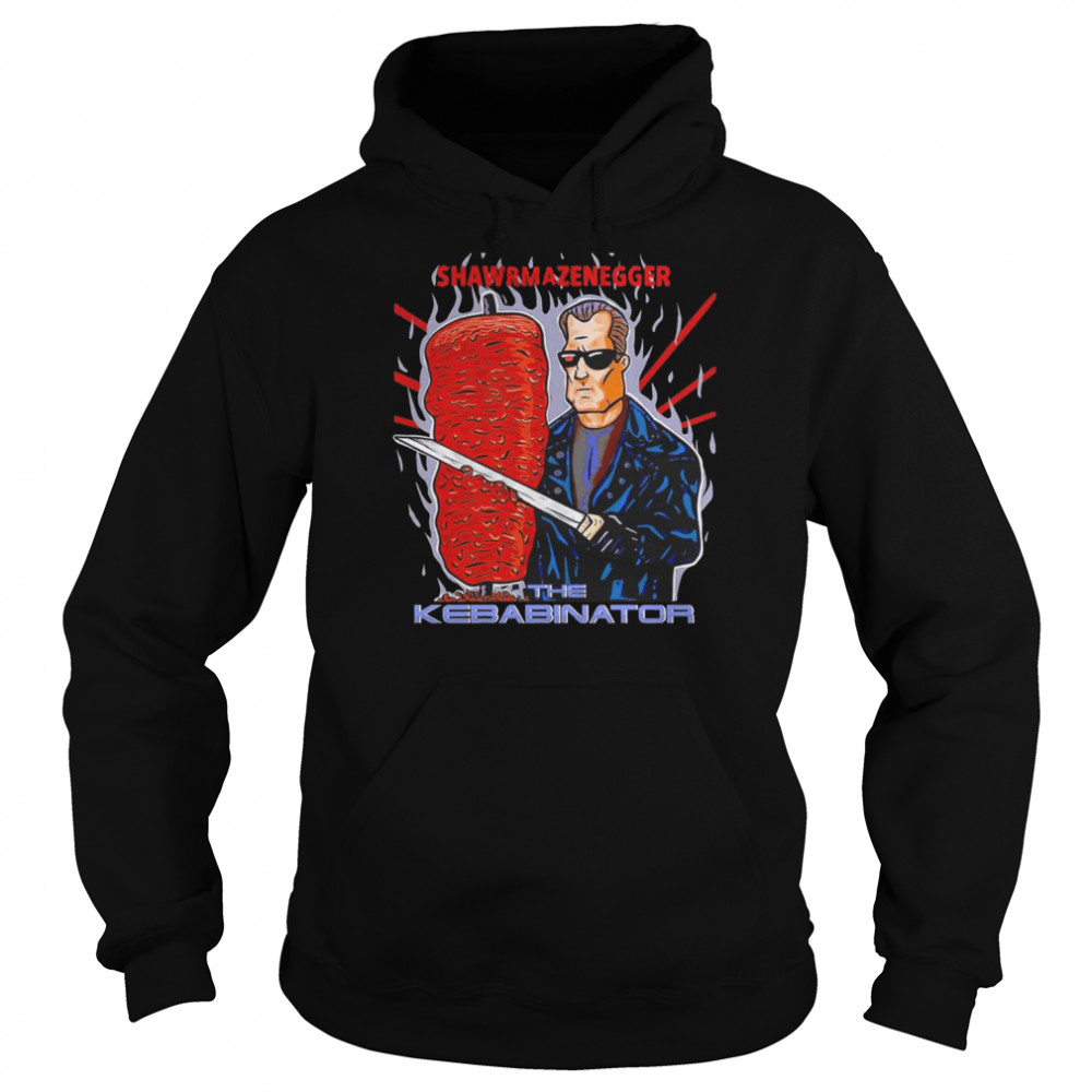 Shawrmazenegger The Kebabinator Kebab Meme Shirt 4 » Cool Gifts for You - Mfamilygift Shawrmazenegger The Kebabinator Kebab Meme Shirt 4