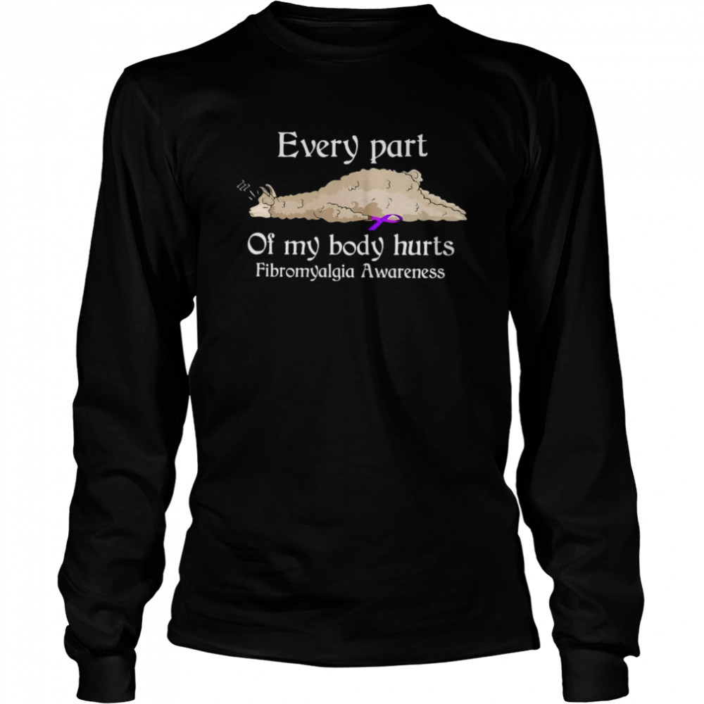 Sheep Every Part Of My Body Hurts Fibromyalgia Awareness T-Shirt 2 » Cool Gifts for You - Mfamilygift Sheep Every Part Of My Body Hurts Fibromyalgia Awareness T-Shirt 2