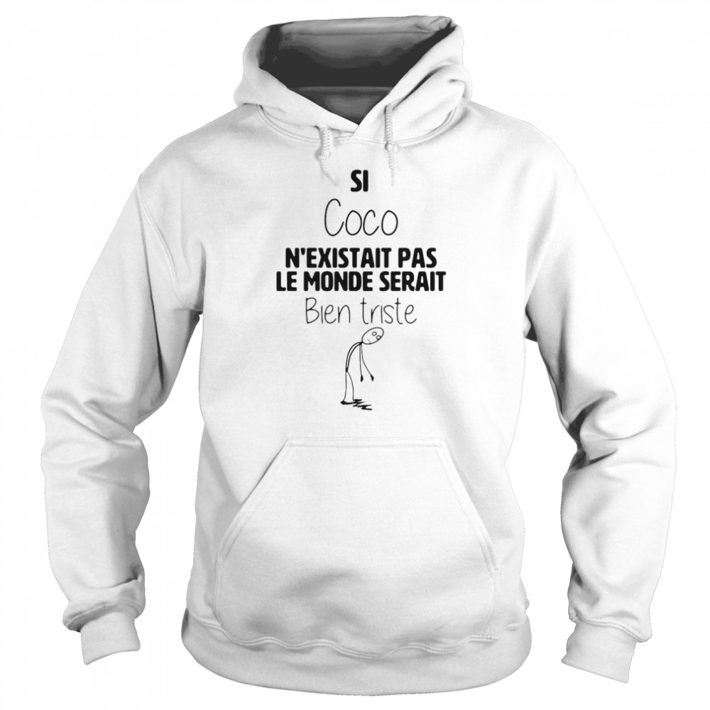 Si Coco N’Existait Pas Le Monde Serait Bien Triste Shirt 4 » Cool Gifts for You - Mfamilygift Si Coco N’Existait Pas Le Monde Serait Bien Triste Shirt 4
