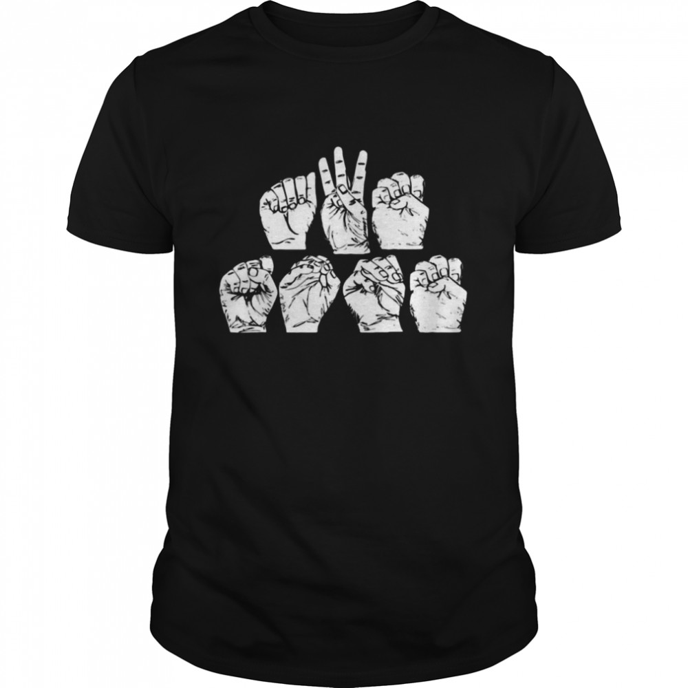 Sign Language Hands American Sign Language T-Shirt Sign Language Hands American Sign Language T-Shirt