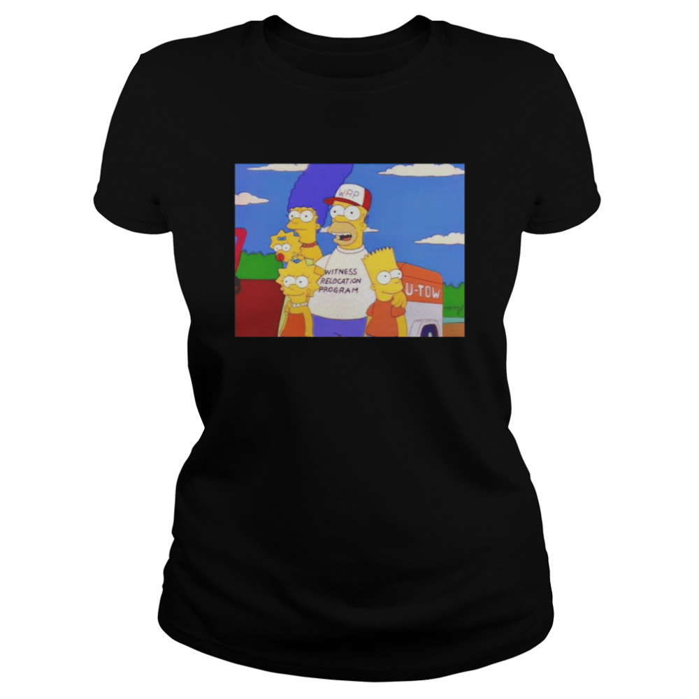 Simpsons Witness Relocation Program Shirt 1