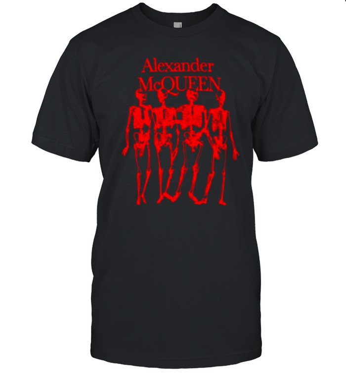 Skeleton Alexander Mcqueen Shirt