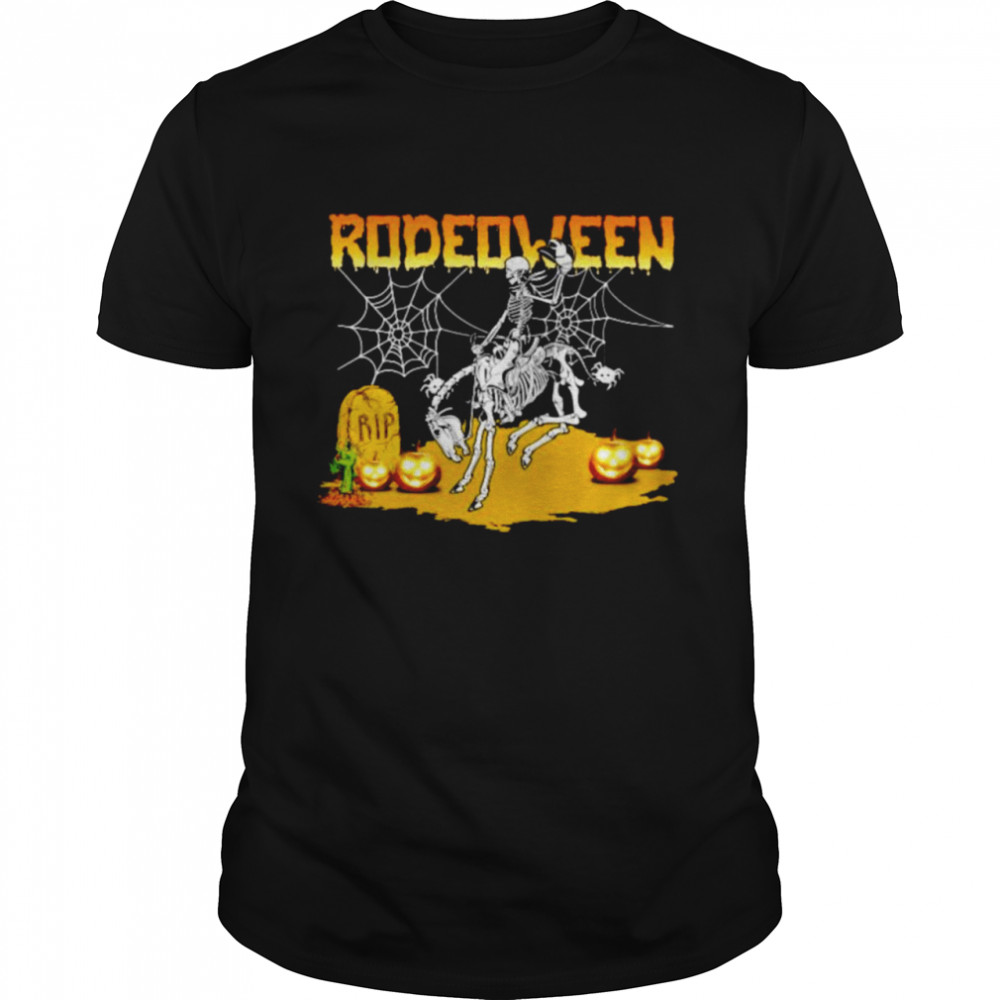 Skeleton Cowboy Rodeoween Halloween Shirt Skeleton Cowboy Rodeoween Halloween Shirt