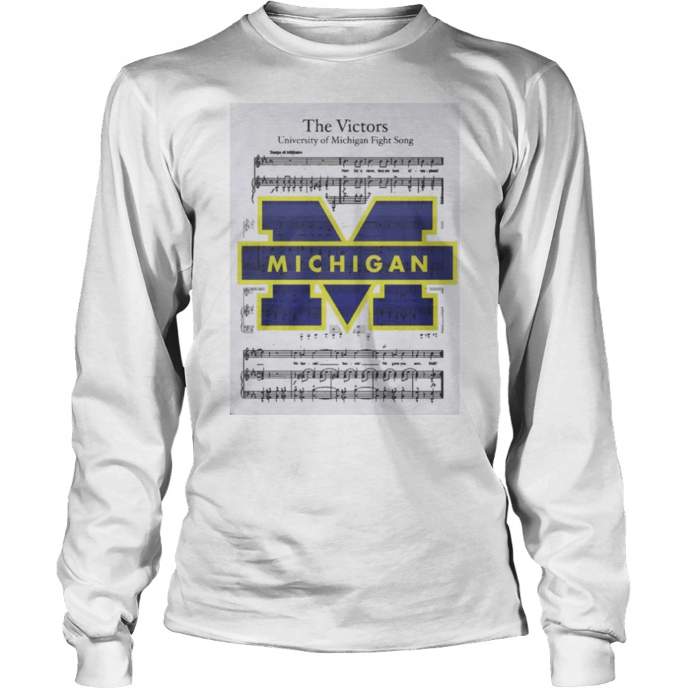 University Of Michigan The Victors Music Lyric 2021 Shirt 2 » Cool Gifts for You - Mfamilygift University Of Michigan The Victors Music Lyric 2021 Shirt 2