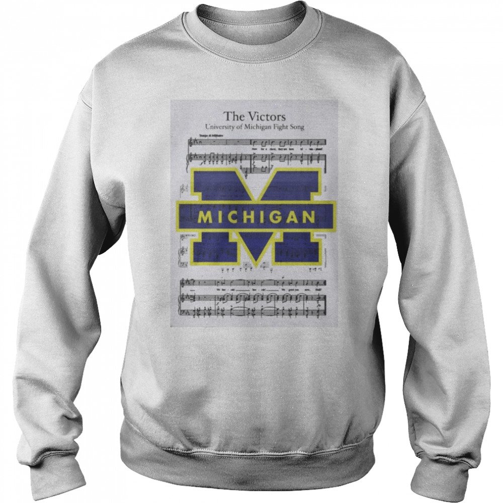 University Of Michigan The Victors Music Lyric 2021 Shirt 3 » Cool Gifts for You - Mfamilygift University Of Michigan The Victors Music Lyric 2021 Shirt 3