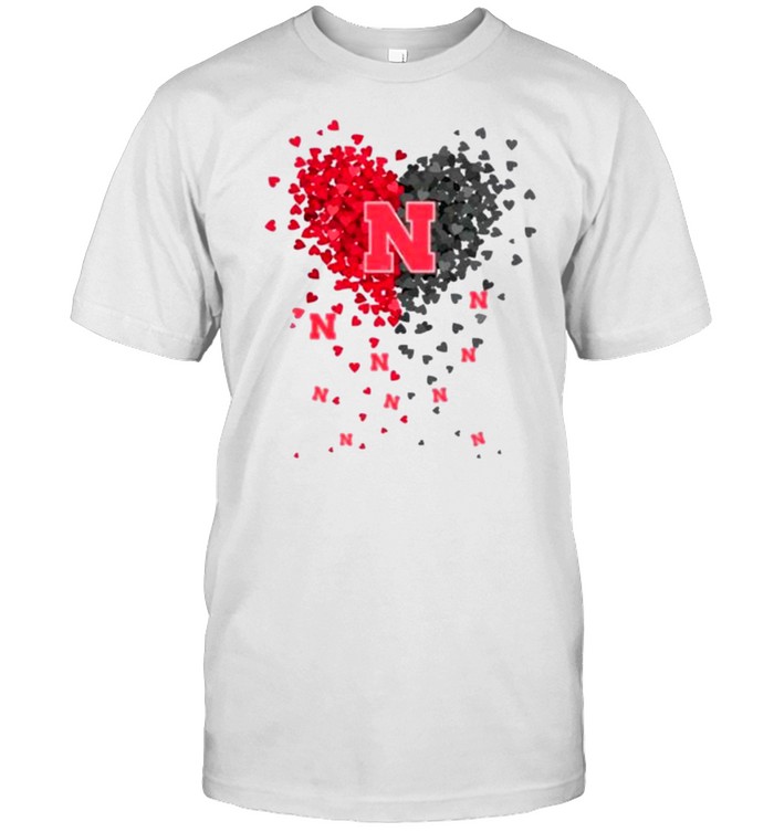 University Of Nebraska Hearts Shirt