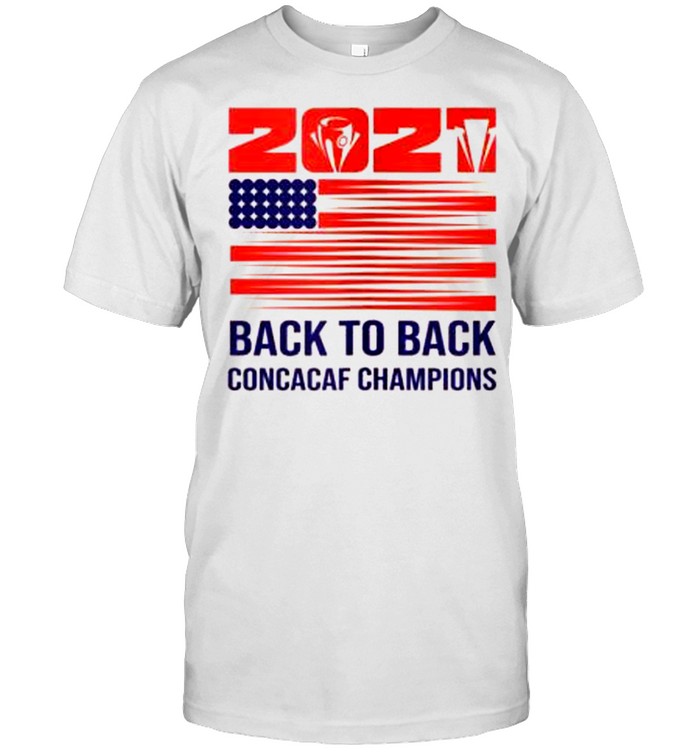 Usa Back To Back 2021 Concacaf Champions Shirt