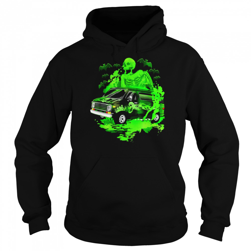 Vannin’ Skeleton Halloween Van Shirt 4 » Cool Gifts for You - Mfamilygift Vannin’ Skeleton Halloween Van Shirt 4